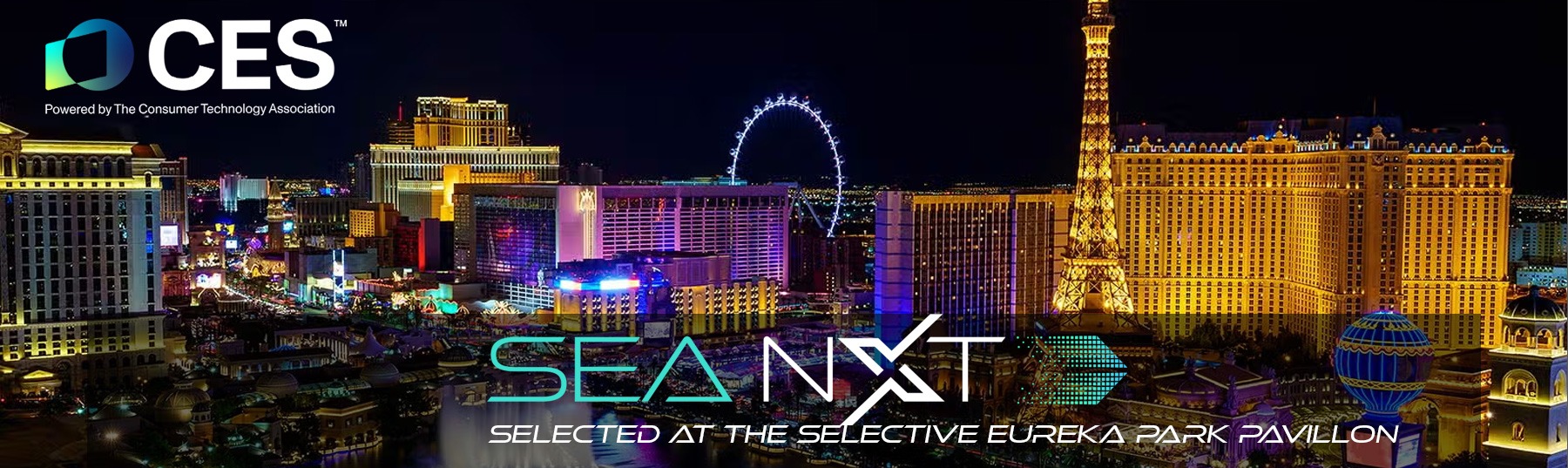 SeaNXT sélectionné pour le CES 2025 à Las Vegas !